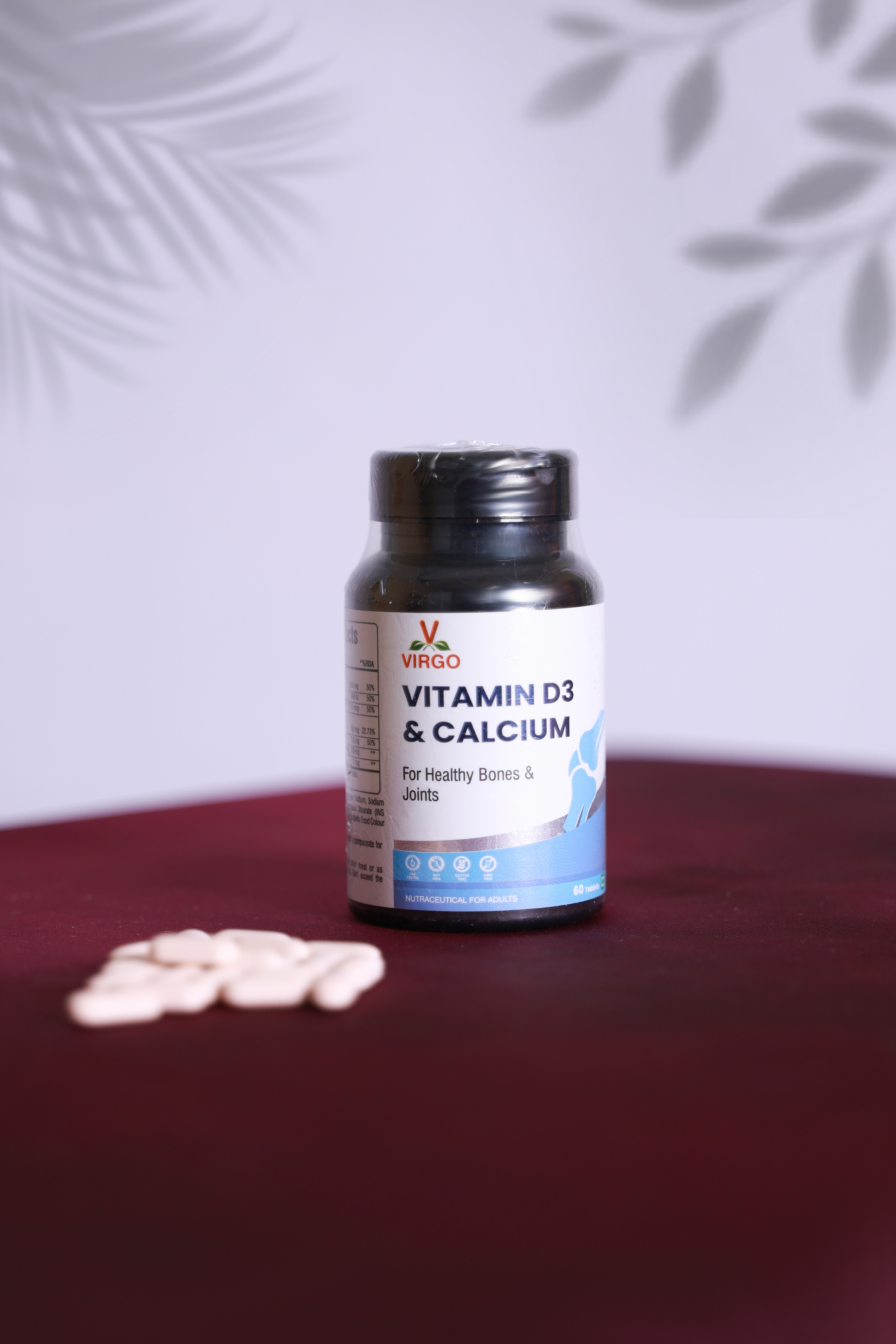 Virgo Vitamin D3 & Calcium Capsule